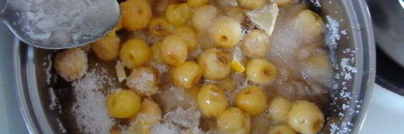 варенье из белой черешни