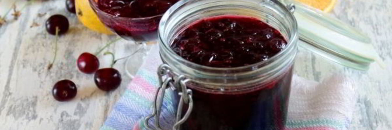 Варенье из черешни без косточек с апельсином