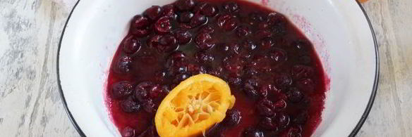 варенье из черешни без косточек с апельсином