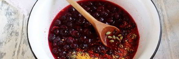 варенье из черешни без косточек с апельсином