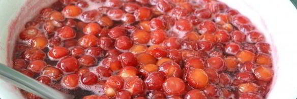 варенье из черешни с косточкой пятиминутка