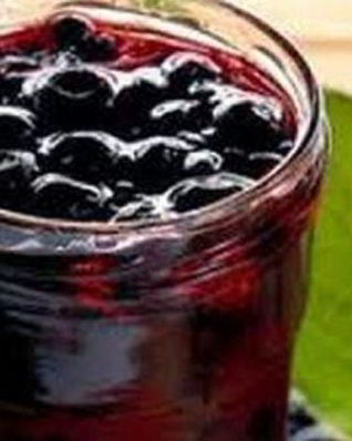 Варенье из черники в микроволновке