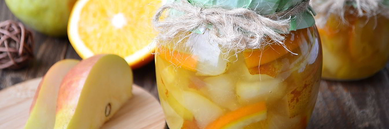 Варенье из груш с апельсином