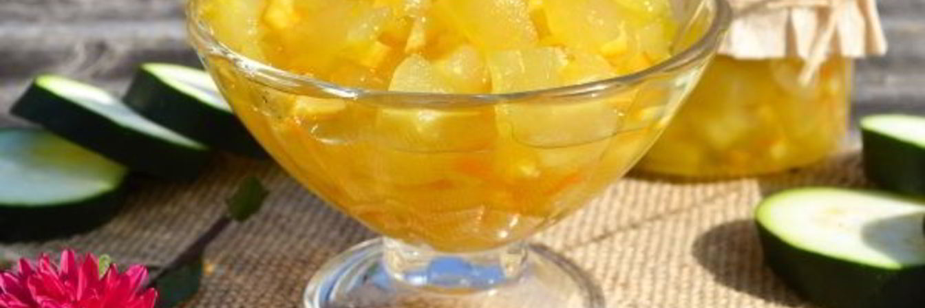 Варенье из кабачков с апельсином