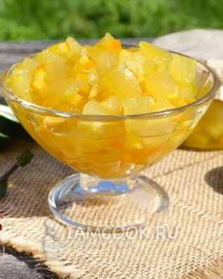 Варенье из кабачков с апельсином