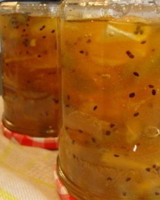 Варенье из киви и яблок