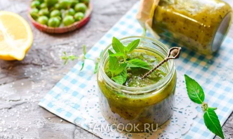 Рецепт варенья из крыжовника без варки