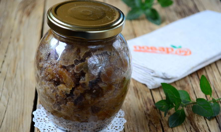 Рецепт варенья из кураги с грецким орехом