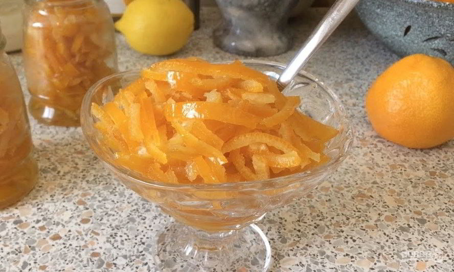 Рецепт варенья из мандариновых корочек