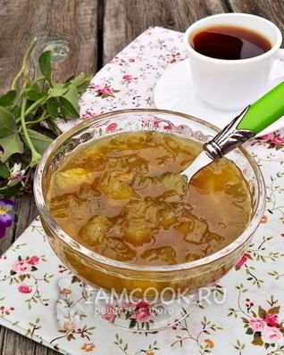 Варенье из ревеня с апельсином