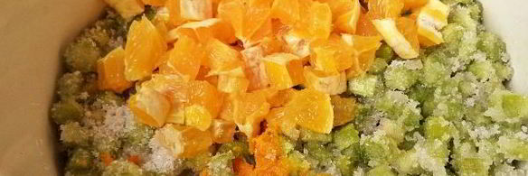 варенье из ревеня с апельсином