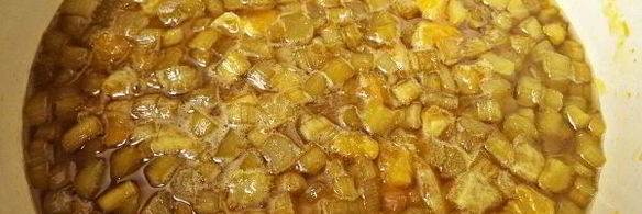 варенье из ревеня с апельсином