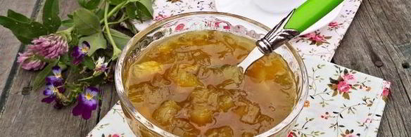 варенье из ревеня с апельсином