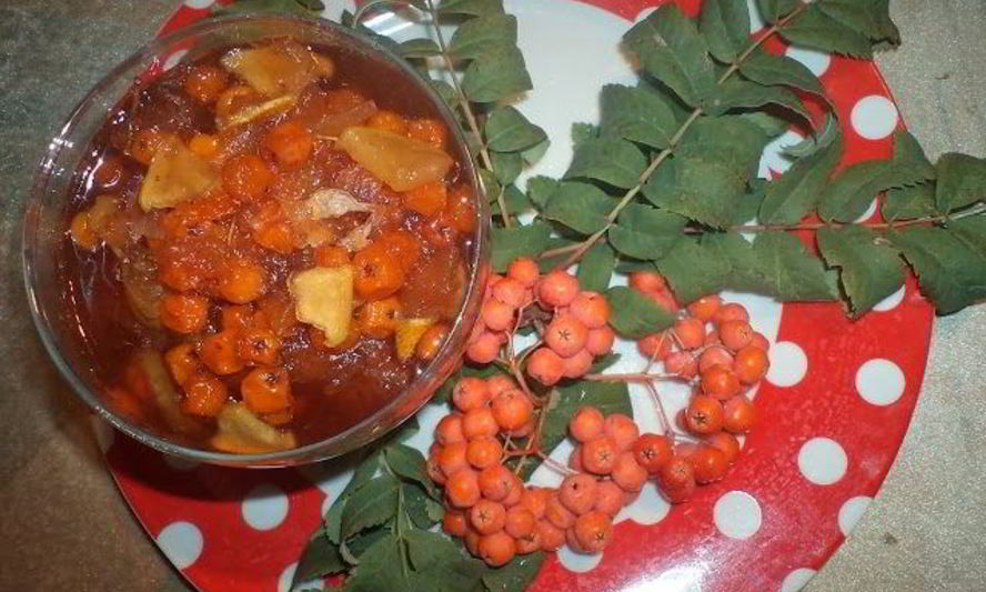 Рецепт варенья из рябины на зиму