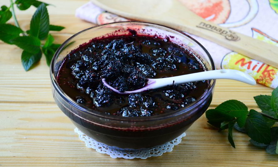 Рецепт варенья из шелковицы на зиму