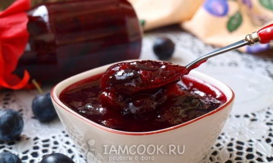 Рецепт варенья из терна без косточек пятиминутка