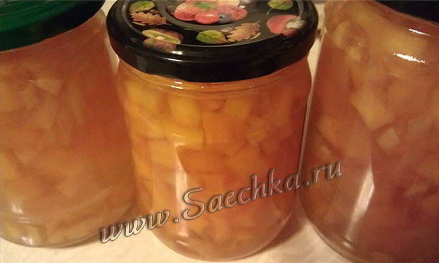 Рецепт варенья из тыквы по-палестински