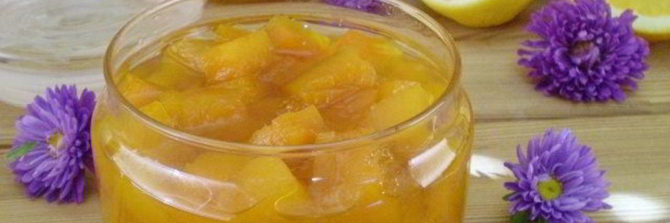 Варенье из тыквы с апельсином и лимоном