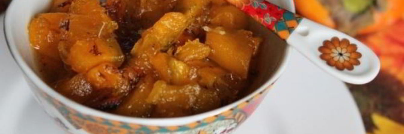 Варенье из тыквы с хурмой