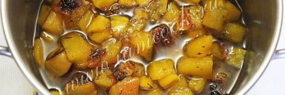 варенье из тыквы с хурмой