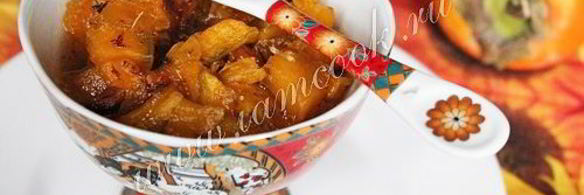 варенье из тыквы с хурмой