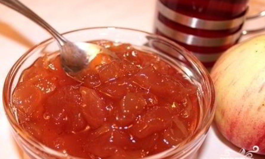 Рецепт варенья из яблок без стерилизации
