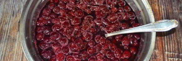 варенье из замороженной вишни