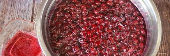 варенье из замороженной вишни
