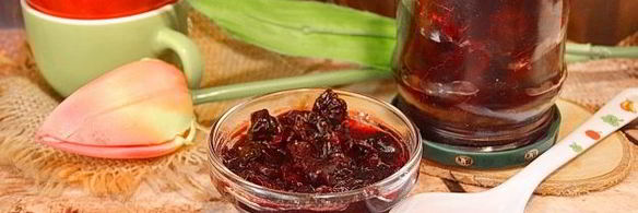варенье из замороженной вишни