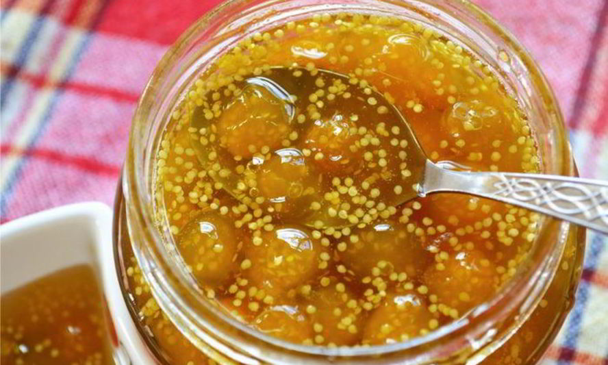 Рецепт варенья из земляничного физалиса с корицей и лимоном