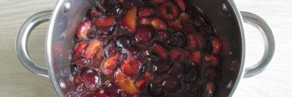 варенье слива в шоколаде