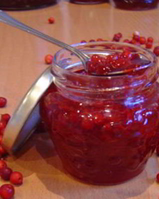 Варенье-желе из брусники