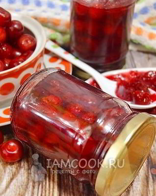 Вишневое варенье с агар-агаром