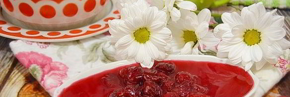 вишневое варенье с агар-агаром