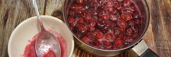 вишневое варенье с агар-агаром