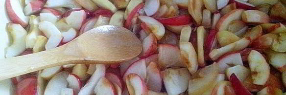 яблочное варенье с миндалем