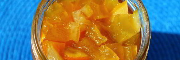 янтарное варенье из кабачков