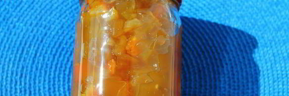 янтарное варенье из кабачков