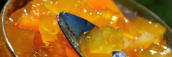 янтарное варенье из кабачков