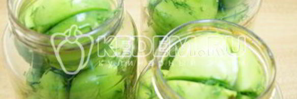 вкусные зеленые помидоры на зиму