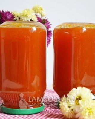 Яблочно-морковное пюре на зиму