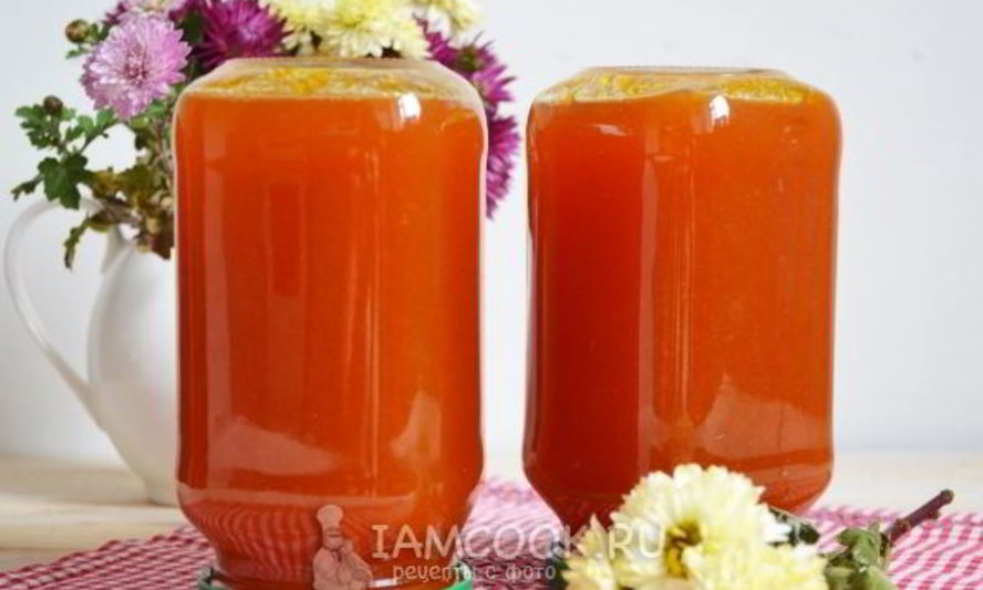 Рецепт яблочно-морковного пюре на зиму