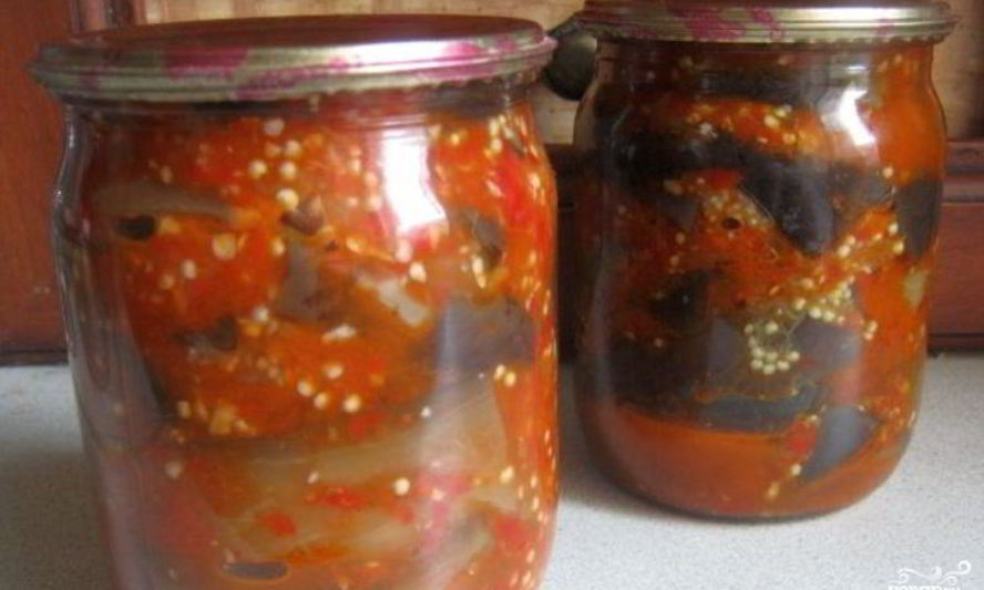 Рецепт закатки из баклажанов на зиму