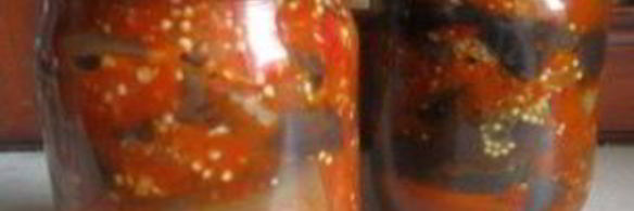 закатка из баклажанов на зиму