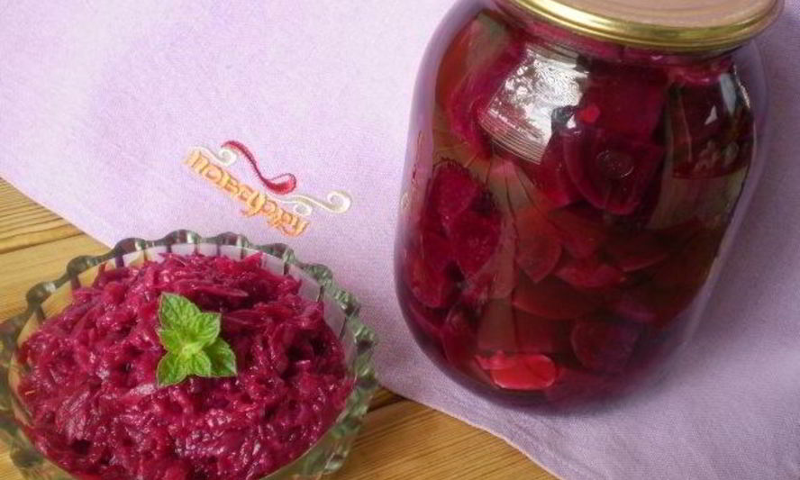 Рецепт закатки свеклы на зиму