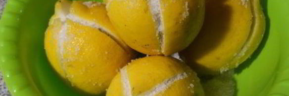 заквашенные лимоны