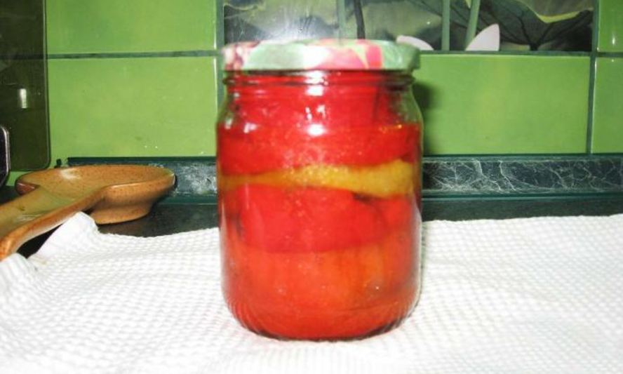 Рецепт жареного болгарского перца, закрытого на зиму