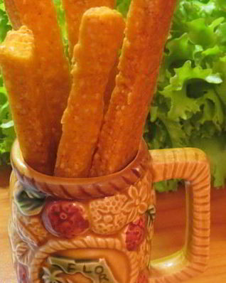 Ароматные сырные палочки