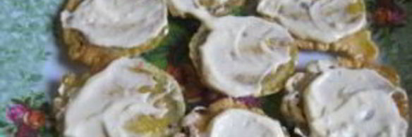 баклажаны в кляре с чесноком