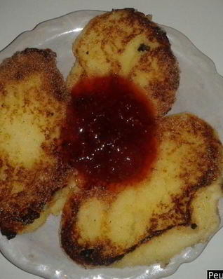 Биточки на манке и молоке